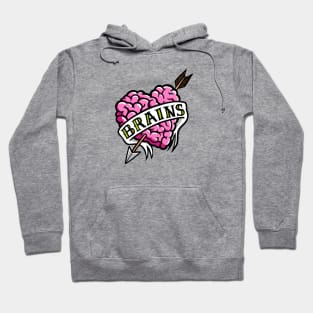 Love Brains Hoodie